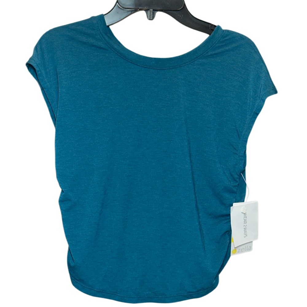 Zella Teal Short Sleeve Top
